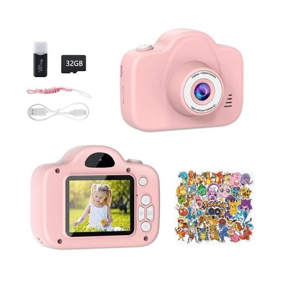 Fonee Upgrade Kids Camera Toddler Camera for Girls, 20M HD Digital Video Camera - Picture 1 of 5